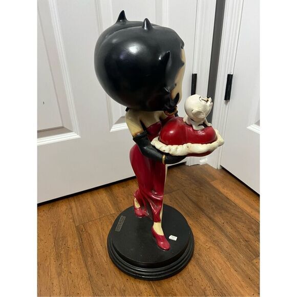 Betty Boop Vintage Rare Statue/Sculpture With Pudgy - Picture 7 of 16